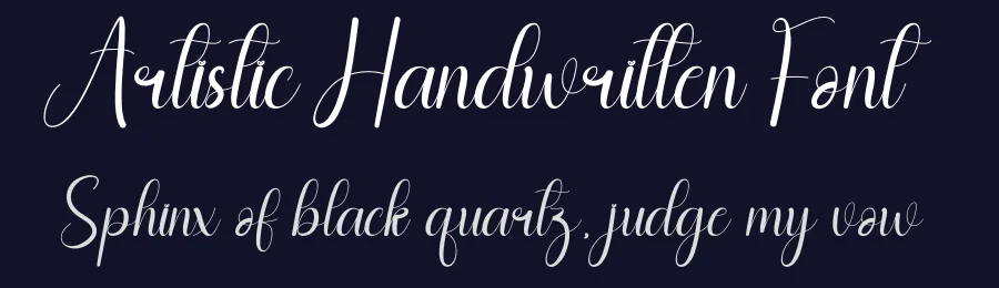 Artistic Handwritten Font by andikastudio — Script Handwritten Font — thumbnail 2