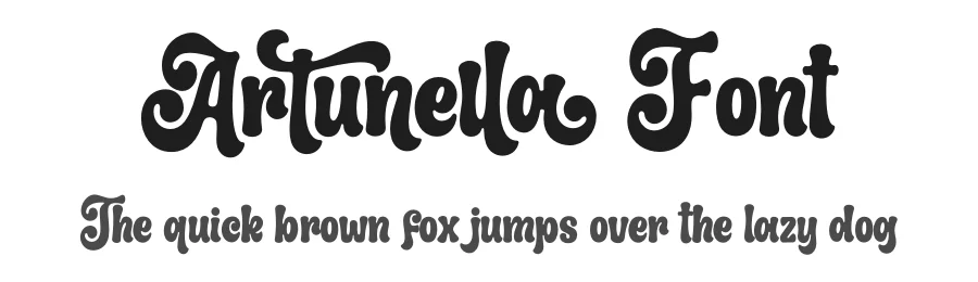 Artunella Font by Subectype — Display Font