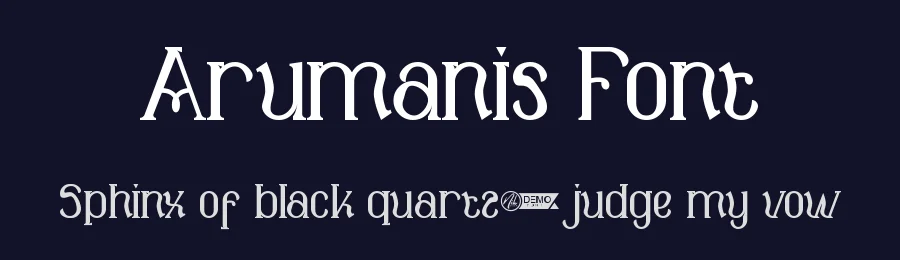 Arumanis Font by nihstudio — Display Font — thumbnail 2