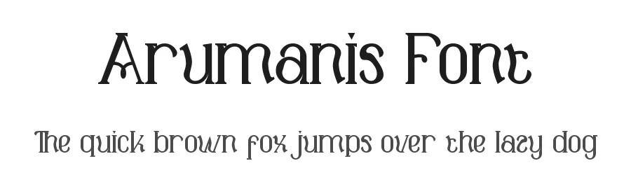Arumanis Font by nihstudio — Display Font