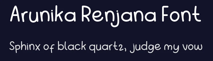 Arunika Renjana Font by Suntype — Display Font — thumbnail 2