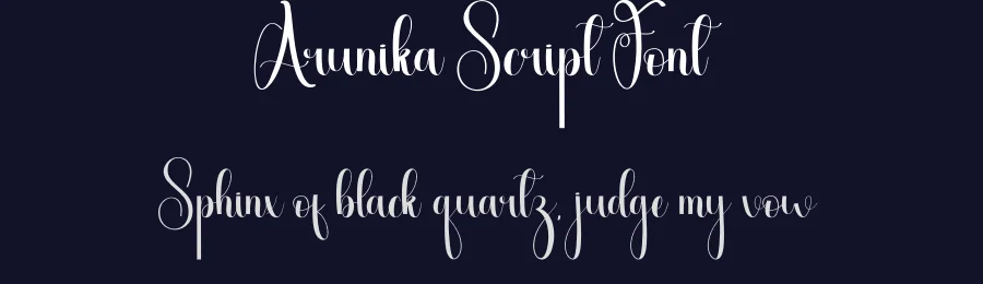 Arunika Script Font by andikastudio — Script Handwritten Font — thumbnail 2