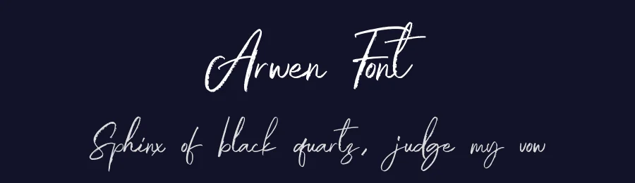 Arwen Font by Lettermine — Script Handwritten Font — thumbnail 2