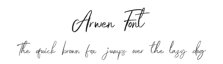 Arwen Font by Lettermine — Script Handwritten Font