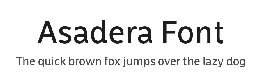Asadera Font by Torneo TipogrΓ‘fico β Sans Serif Font