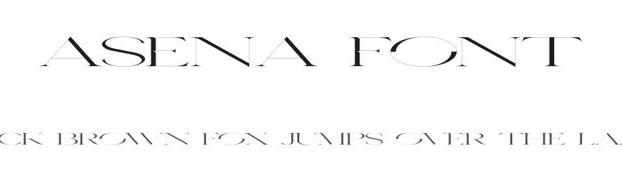 Asena Font by vpcreativeshop — Serif Font
