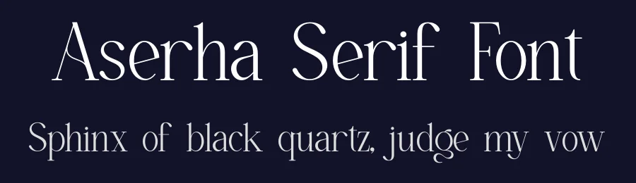 Aserha Serif Font by ErmediaStudio — Serif Font — thumbnail 2