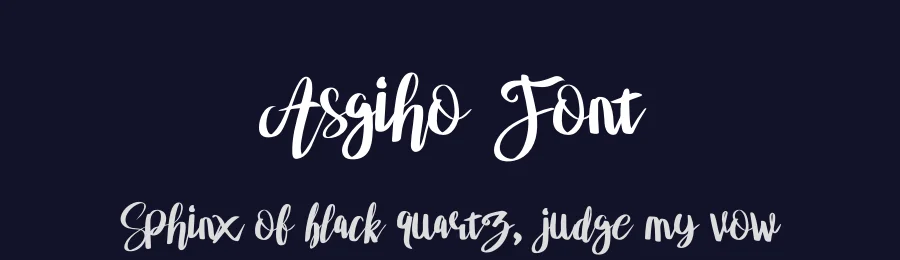 Asgiho Font by khalwastudio — Script Handwritten Font — thumbnail 2