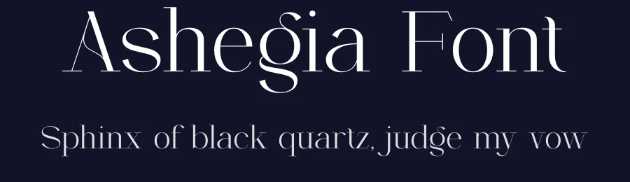 Ashegia Font by Rantautype — Serif Font — thumbnail 2
