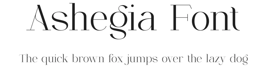 Ashegia Font by Rantautype — Serif Font