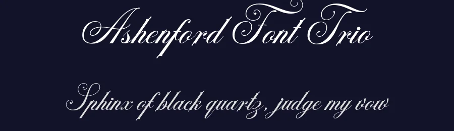 Ashenford Font Trio by Letterhend Studio — Script Handwritten Font — thumbnail 2