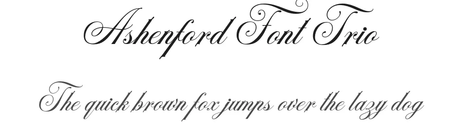 Ashenford Font Trio by Letterhend Studio — Script Handwritten Font