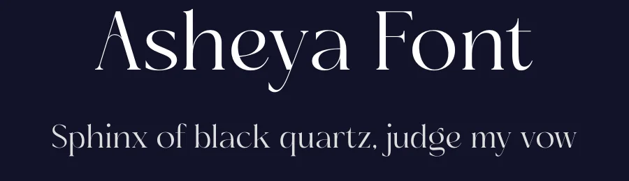 Asheya Font by timelesstype.co — Serif Font — thumbnail 2