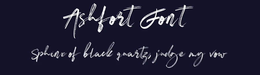 Ashfort Font by Hustle Supply Co — Script Handwritten Font — thumbnail 2