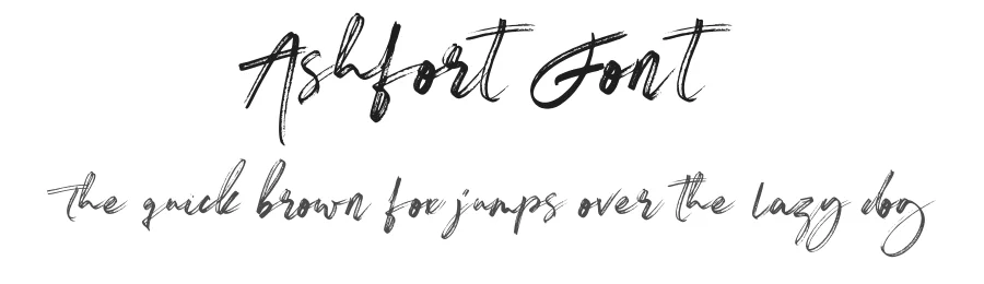Ashfort Font by Hustle Supply Co — Script Handwritten Font