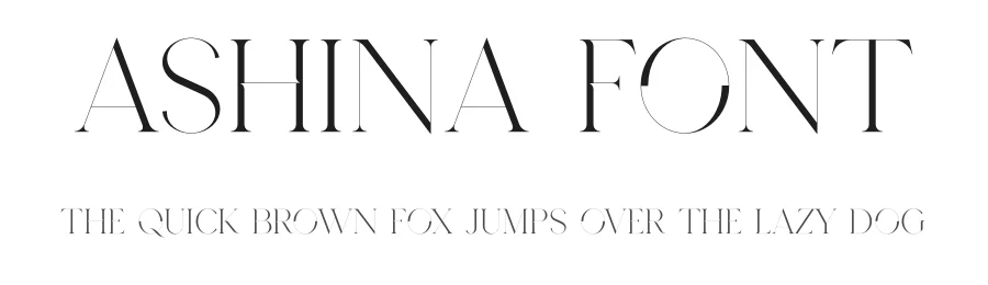 Ashina Font by vpcreativeshop — Serif Font