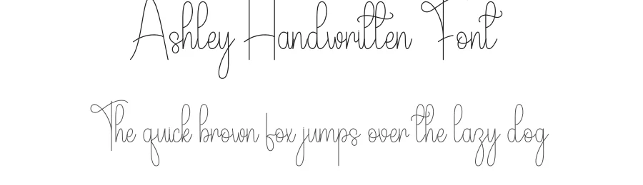 Ashley Handwritten Font by andikastudio — Script Handwritten Font