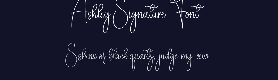 Ashley Signature Font by creativeletter — Script Handwritten Font — thumbnail 2