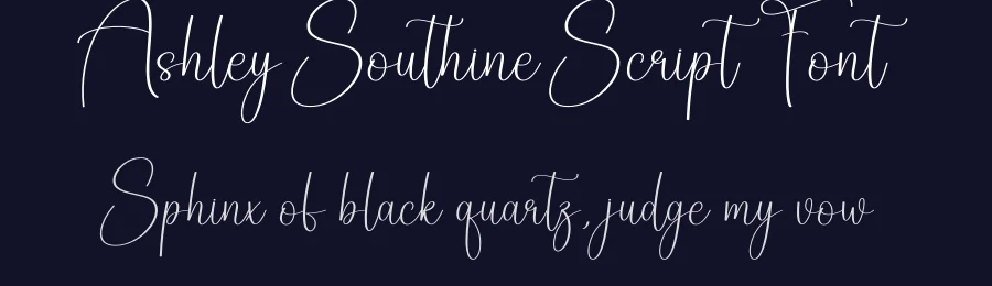 Ashley Southine Script Font by creativeletter — Script Handwritten Font — thumbnail 2