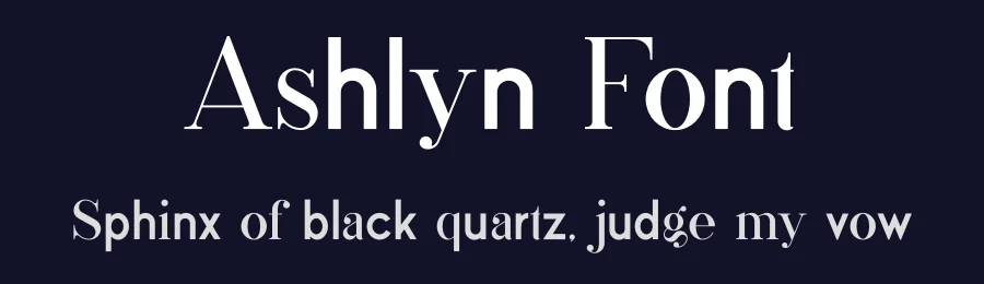 Ashlyn Font by vpcreativeshop — Sans Serif Font — thumbnail 2