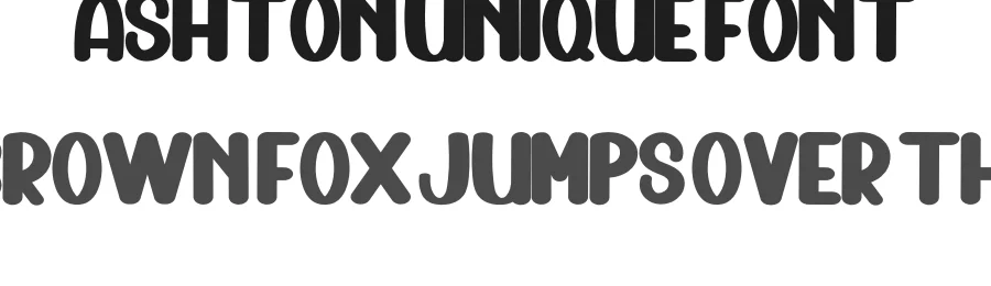 Ashton Unique Font by inermediaSTUDIO — Display Font