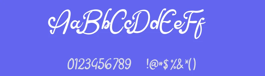 Asian Butterfly Script Font by kateengciu — Script Handwritten Font — thumbnail 3