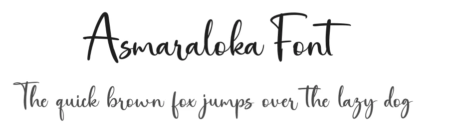 Asmaraloka Font by Lettertype Studio — Script Handwritten Font