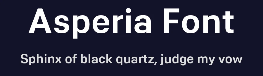 Asperia Font by NicolassFonts — Display Font — thumbnail 2