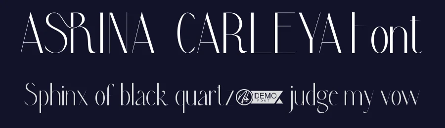 Asrina Carleya Font by nihstudio — Sans Serif Font — thumbnail 2