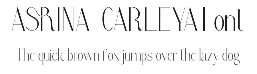 Asrina Carleya Font by nihstudio — Sans Serif Font