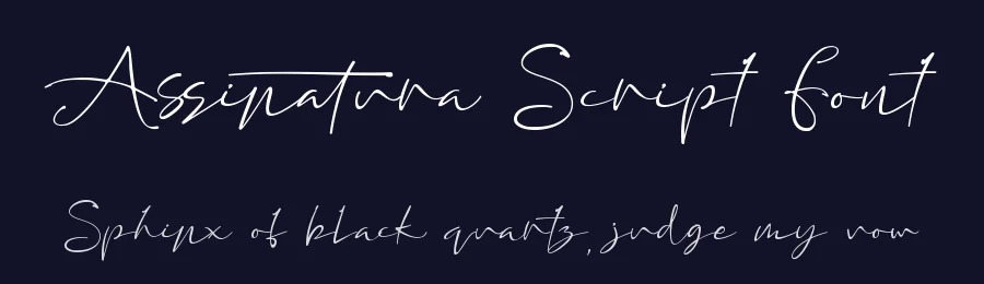 Assinatura Script Font by Leterara — Script Handwritten Font — thumbnail 2