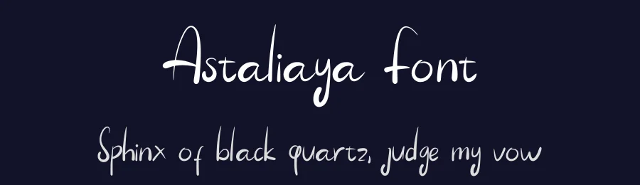 Astaliaya Font by Javanicestudio — Script Handwritten Font — thumbnail 2