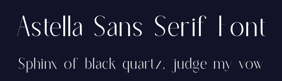 Astella Sans Serif Font by Slide Shoot Type — Serif Font — thumbnail 2