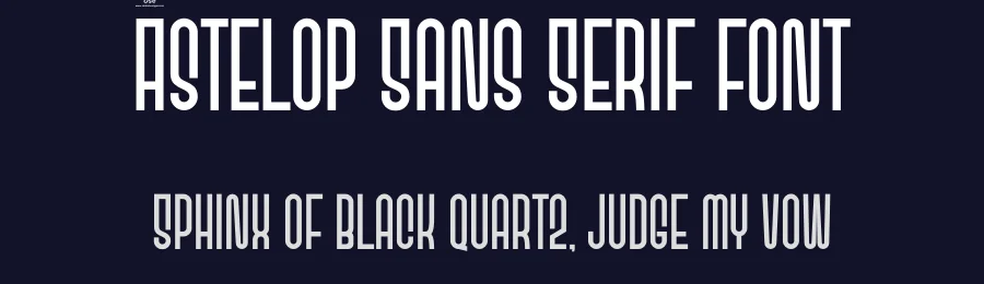Astelop Sans Serif Font by ErmediaStudio — Decorative Font — thumbnail 2