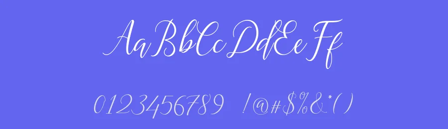 Astereiska Calligraphy Font by Amarlettering — Script Handwritten Font — thumbnail 3