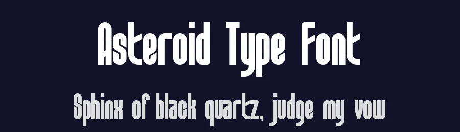 Asteroid Type Font by StringLabs — Display Font — thumbnail 2