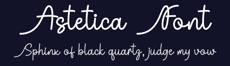 Astetica Font by DN Creative — Script Handwritten Font — thumbnail 2