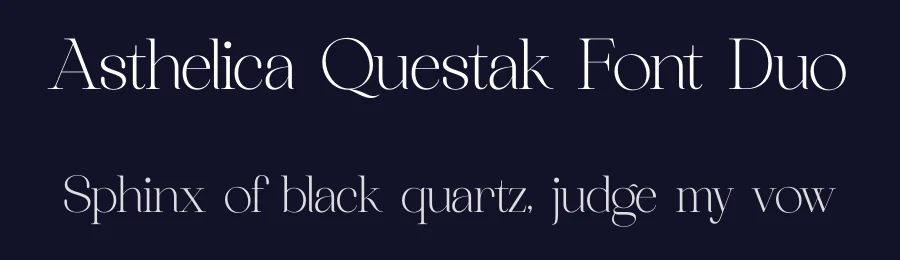 Asthelica Questak Font Duo by Storytype — Script Handwritten Font — thumbnail 2