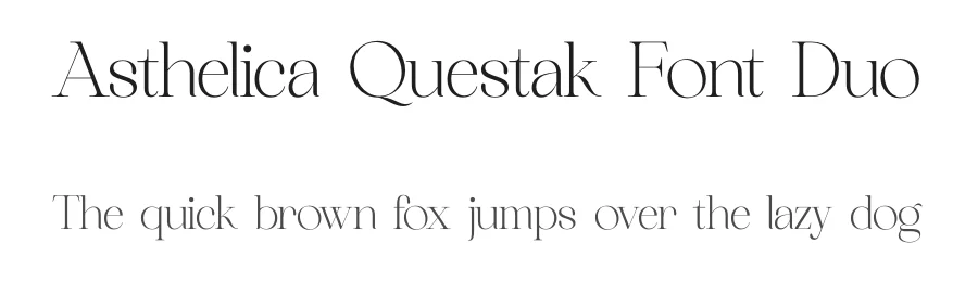 Asthelica Questak Font Duo by Storytype — Script Handwritten Font