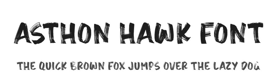 Asthon Hawk Font by Timur type — Script Handwritten Font
