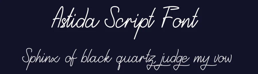 Astida Script Font by Icreatype — Decorative Font — thumbnail 2
