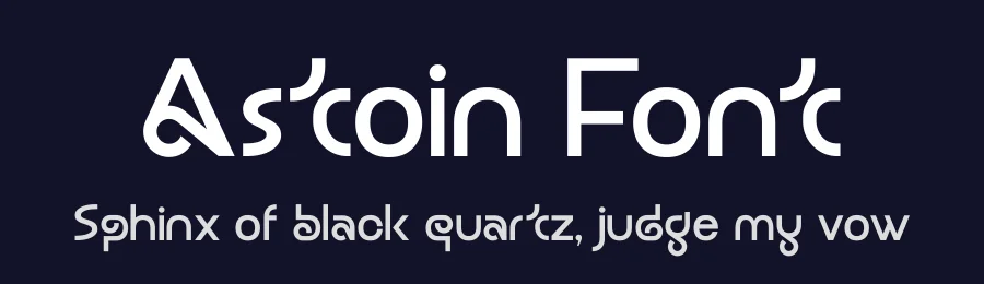 Astoin Font by Sealoung — Sans Serif Font — thumbnail 2