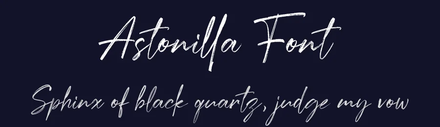 Astonilla Font by grezlinestudio — Script Handwritten Font — thumbnail 2
