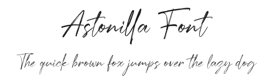 Astonilla Font by grezlinestudio — Script Handwritten Font