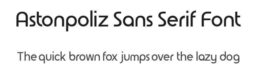 Astonpoliz Sans Serif Font by hujantype — Decorative Font