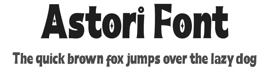 Astori Font by Gian Studio — Display Font