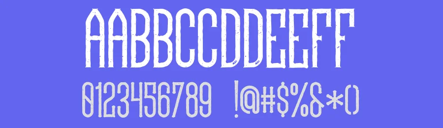 Astradjingga Rough Font by Hamilton — Serif Font — thumbnail 3