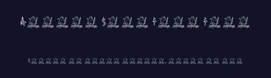 Astral Surf Free Font by Letterlays — Decorative Font — thumbnail 2