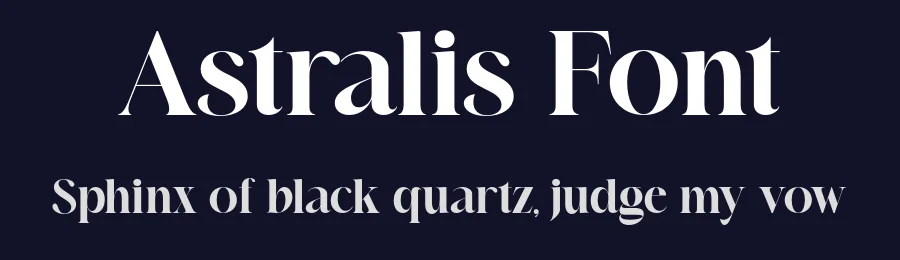 Astralis Font by Vampstudio — Serif Font — thumbnail 2