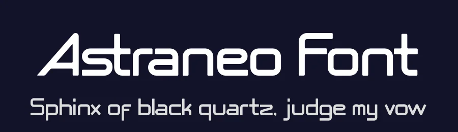 Astraneo Font by fontkong — Display Font — thumbnail 2